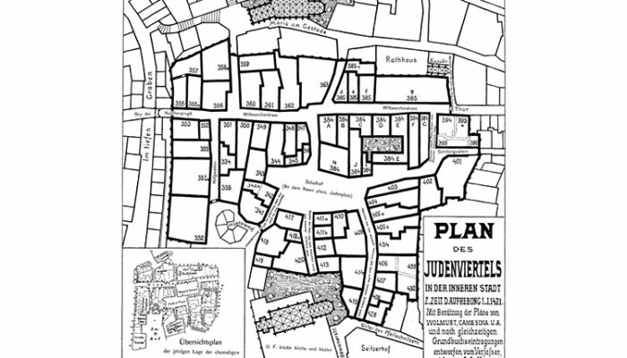 План венского гетто